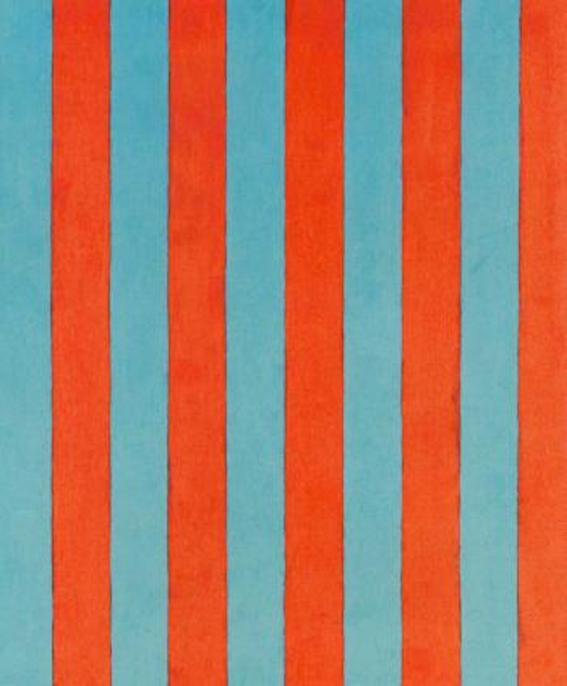 Untitled, two inch stripes num 12 by Sherrie Levine