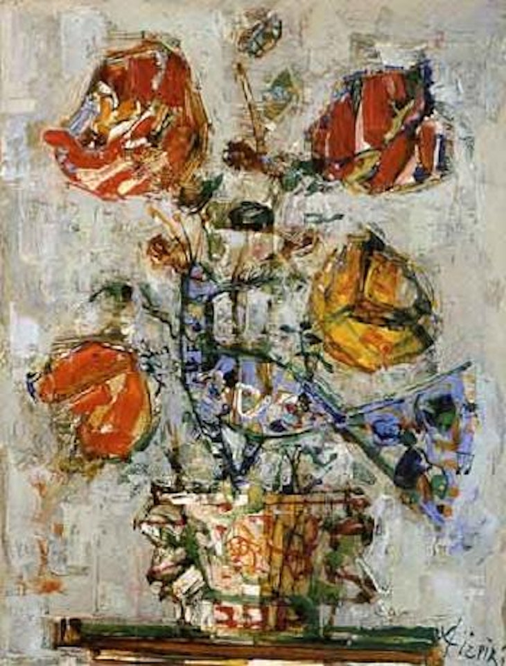 Vase de fleurs by Paul Aizpiri