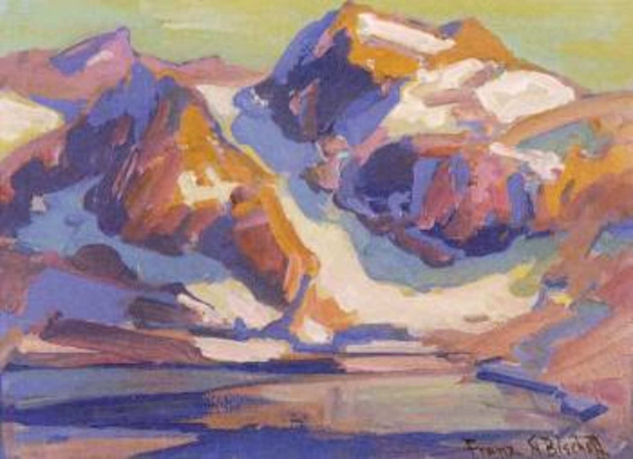 Sierra mountains by Franz A Bischoff