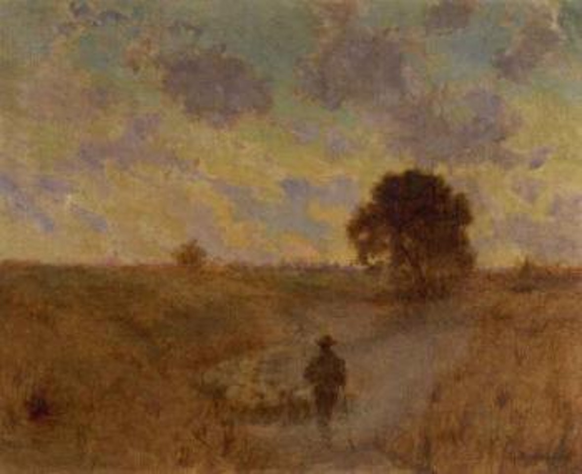 Shepherd by Granville Redmond