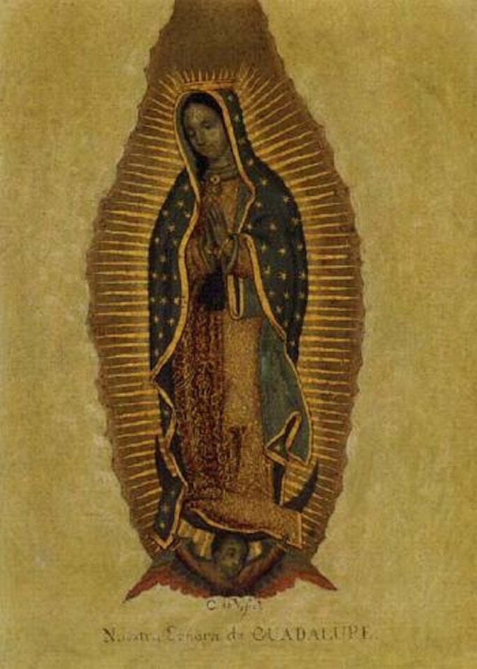 Madonna by Mexican School