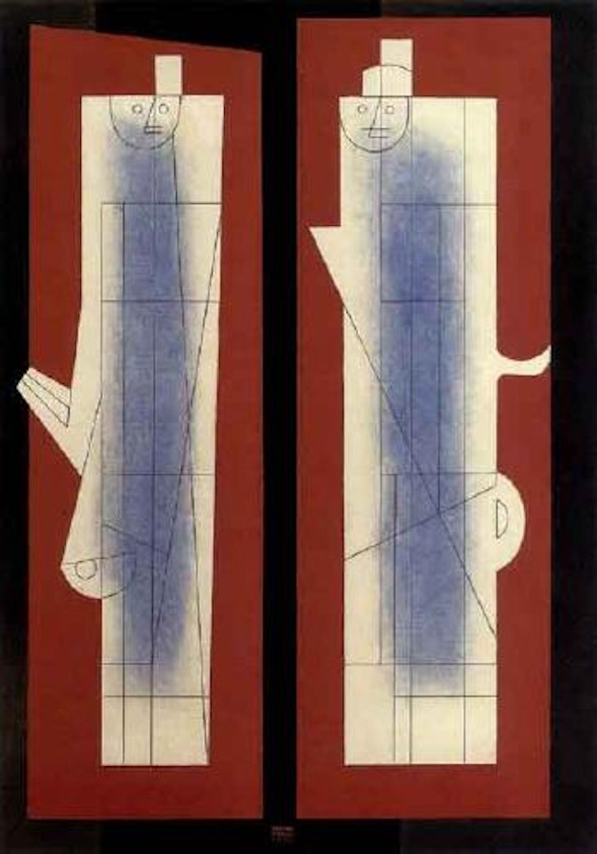 Diptych by Carlos Mérida