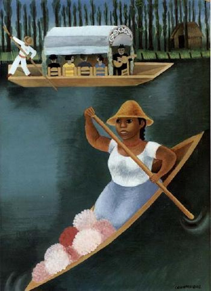Stream scene by Miguel Covarrubias