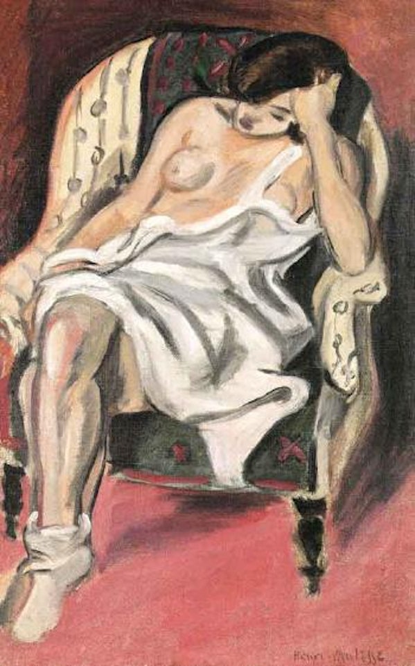 Nu au fauteuil by Henri Matisse