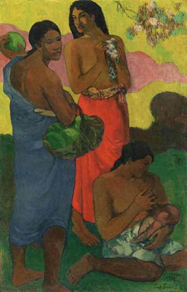 Maternite II by Paul Gauguin