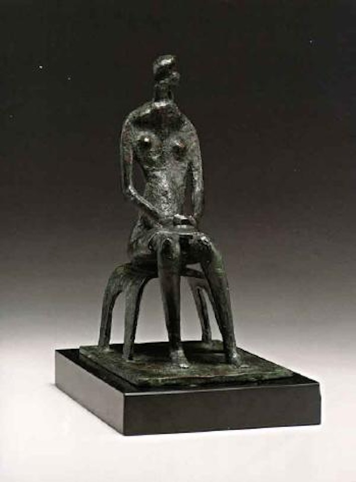 Seated figure by Henry Moore