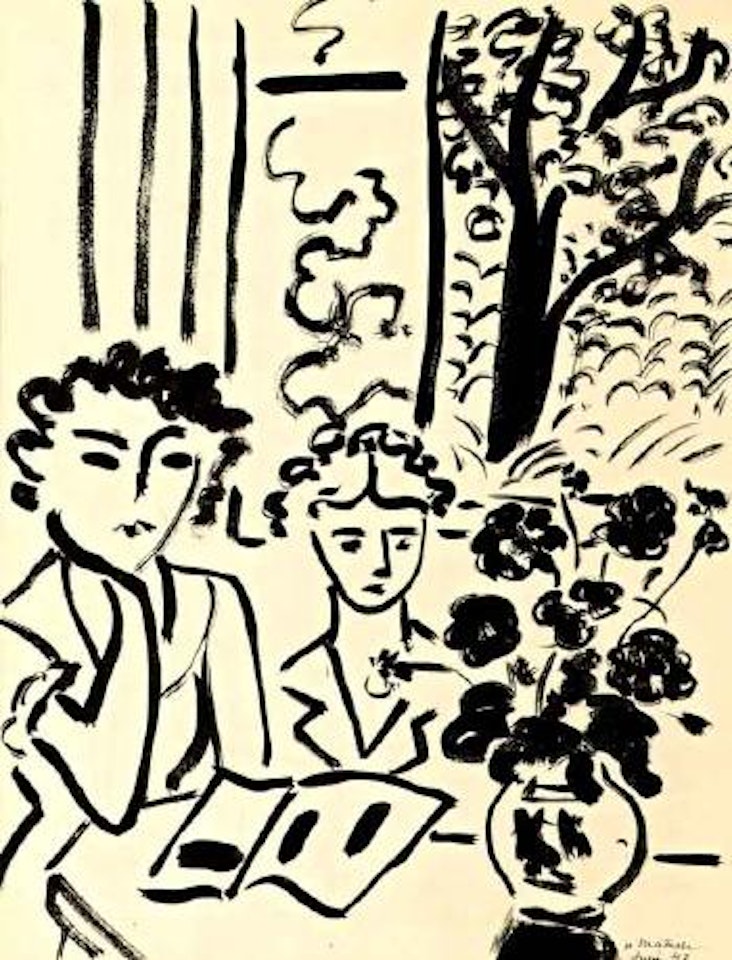 Deux fillettes by Henri Matisse