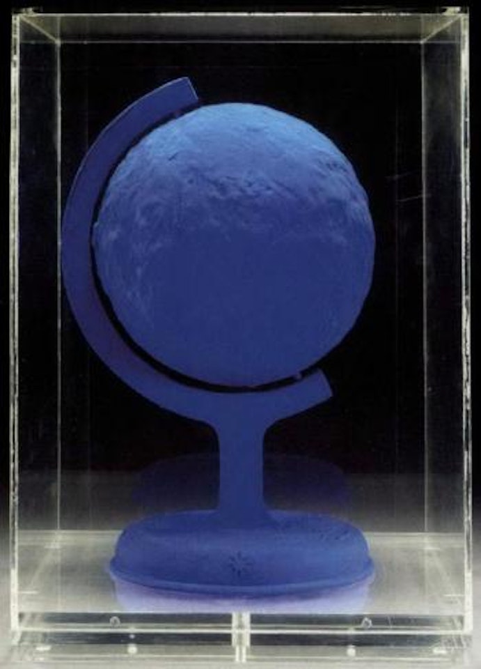 L terra bleue by Yves Klein