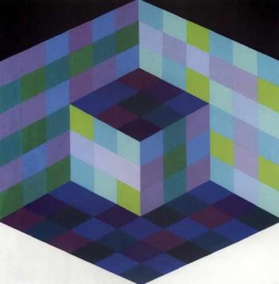 Tridim-V by Victor Vasarely