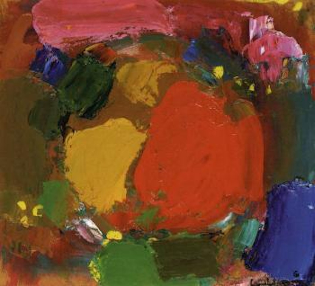 Fluse no.10 cycle of oil paintings by Hans Hofmann