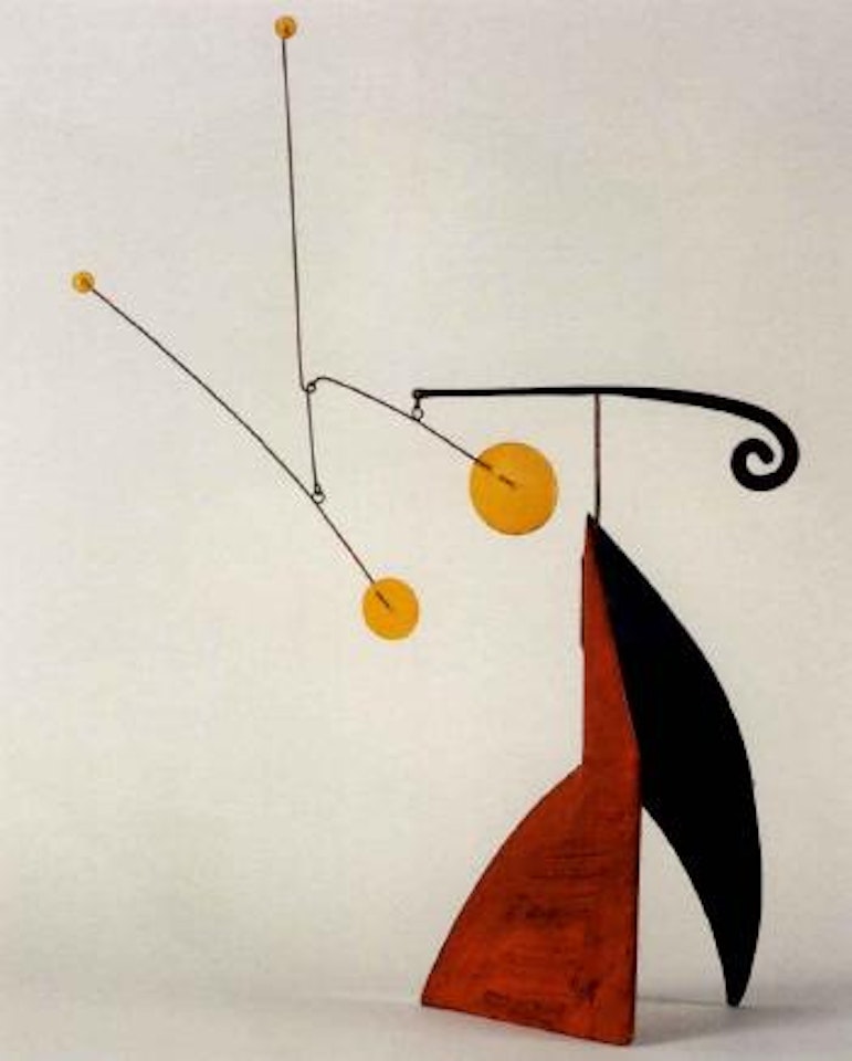 Black, yellow, red by Alexander Calder