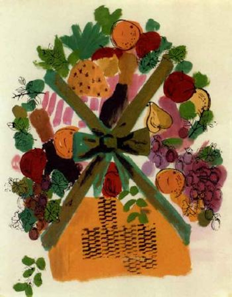 Fruit basket by Andy Warhol