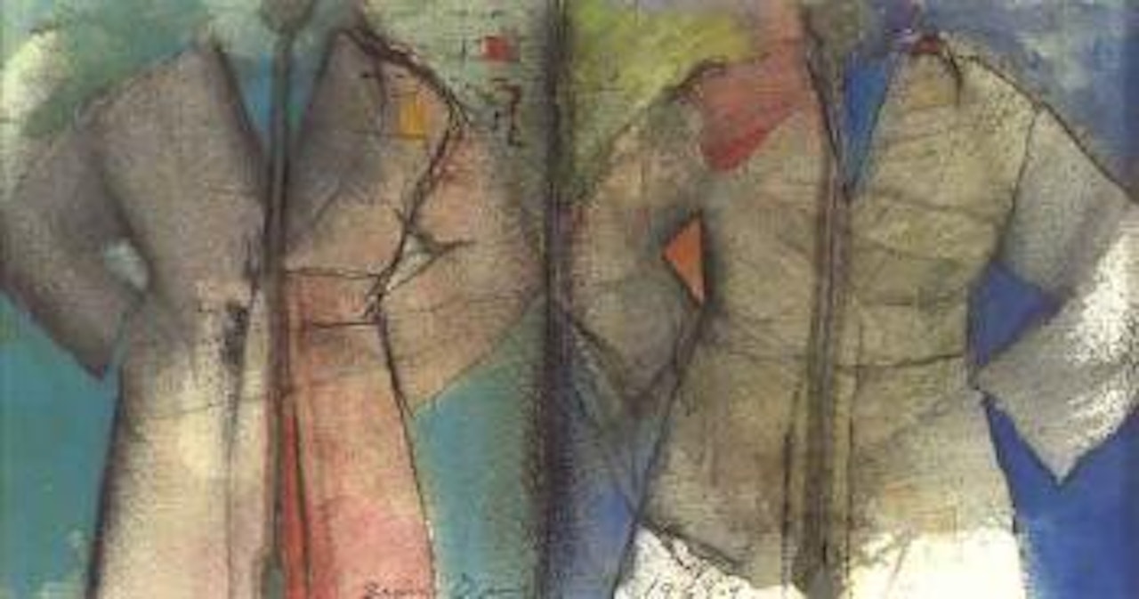 Double self portrait by Jim Dine
