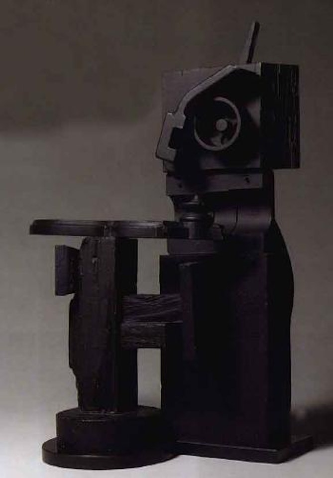 Maquette box monumental sculpture by Louise Nevelson