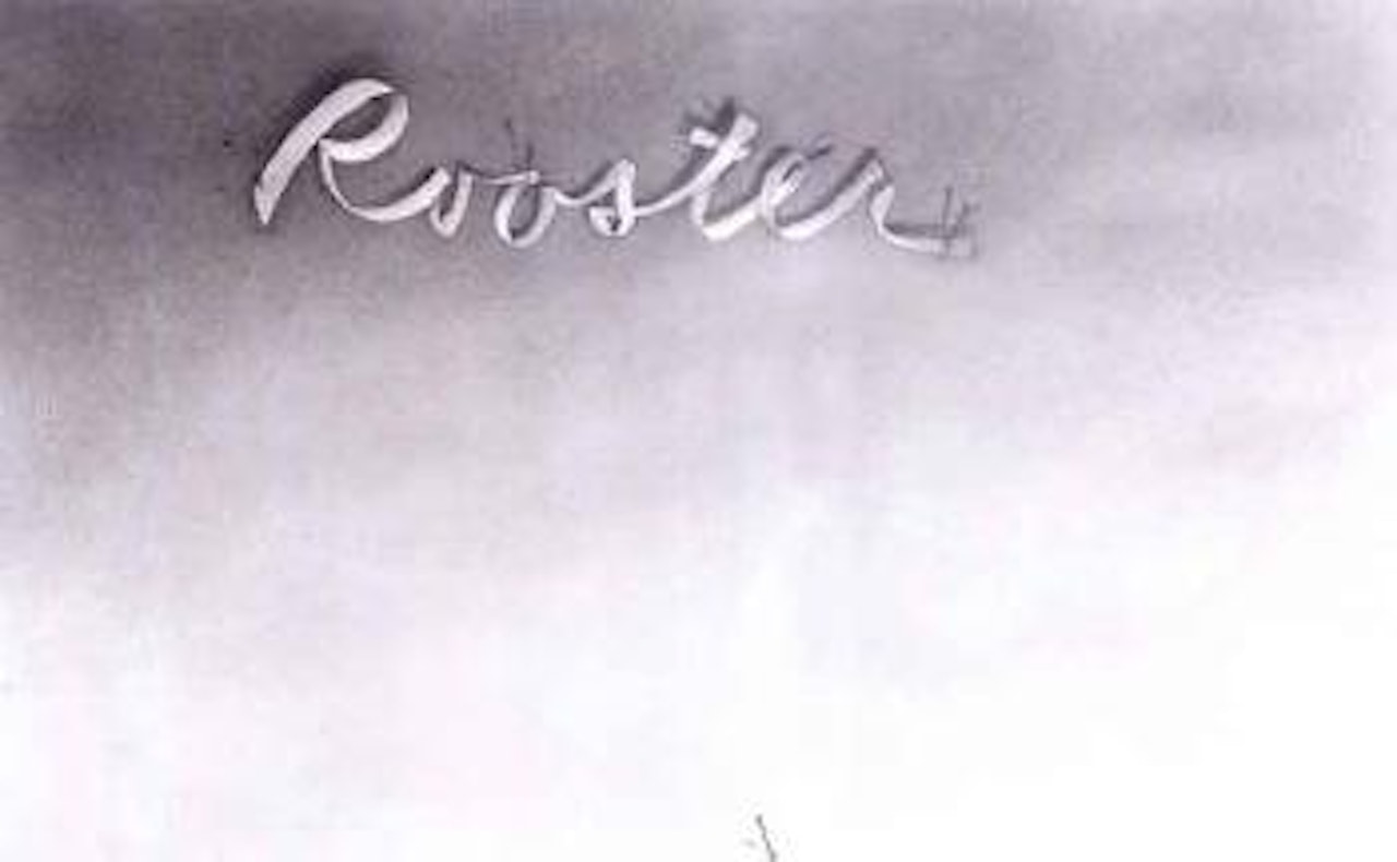 Rooster by Ed Ruscha