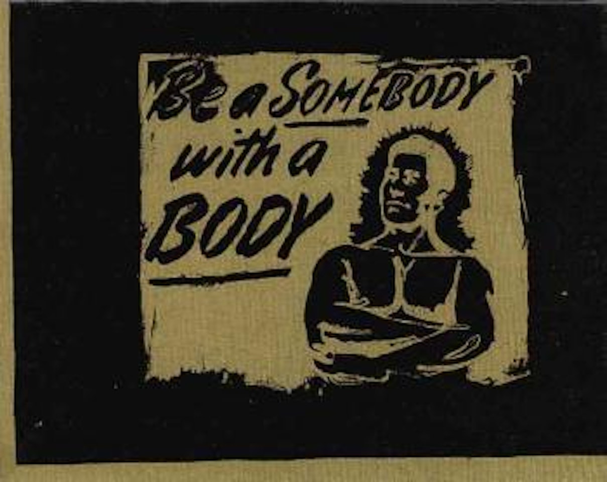 Be somebody with a body by Andy Warhol