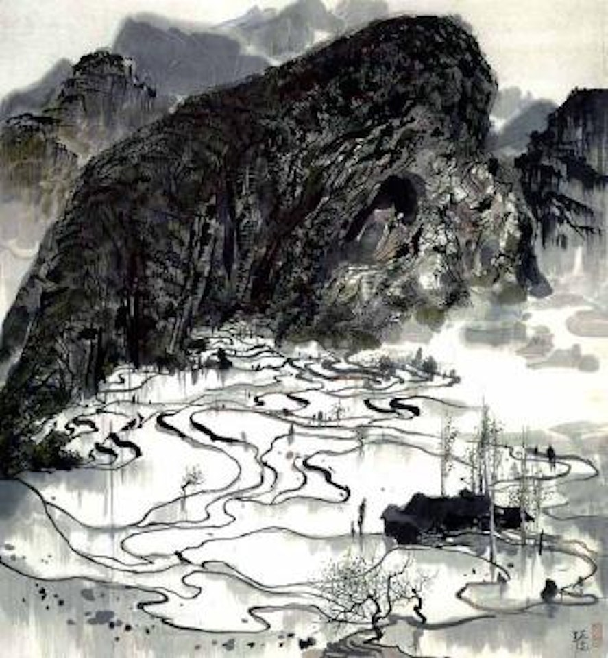 Paddy fields in Sichuan by Wu Guanzhong