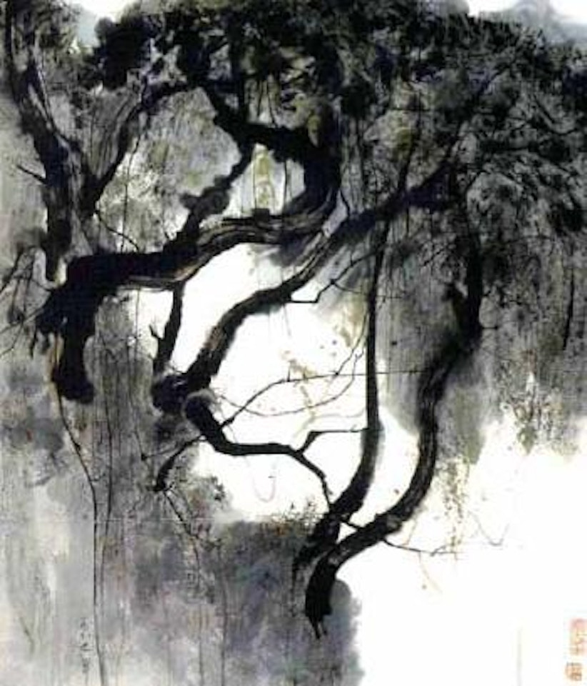 Banyans by Wu Guanzhong