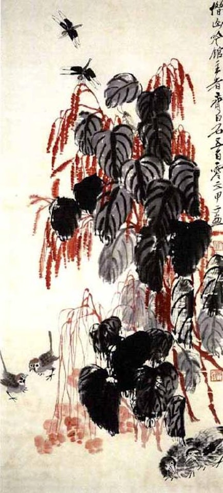 Autumn harmony by Qi Baishi