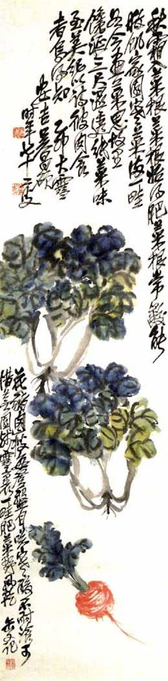 Vegetables by Wu Changshuo