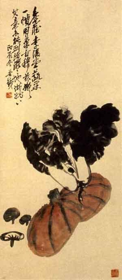 Vegetables by Wu Changshuo