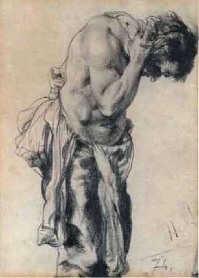 Etude d'homme by Adolph Menzel