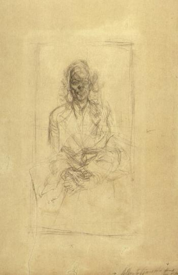 Portrait d'Annette by Alberto Giacometti