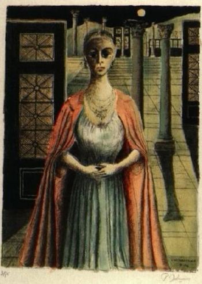 I'imperatrice by Paul Delvaux