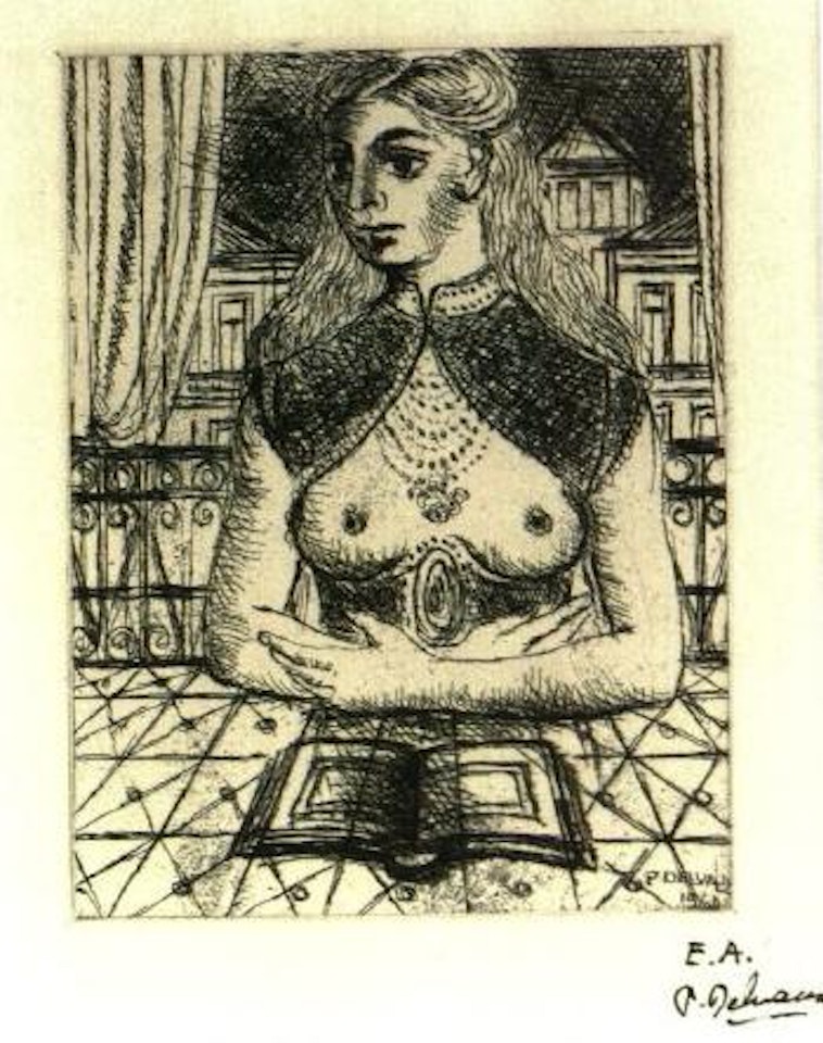 Les rivales by Paul Delvaux