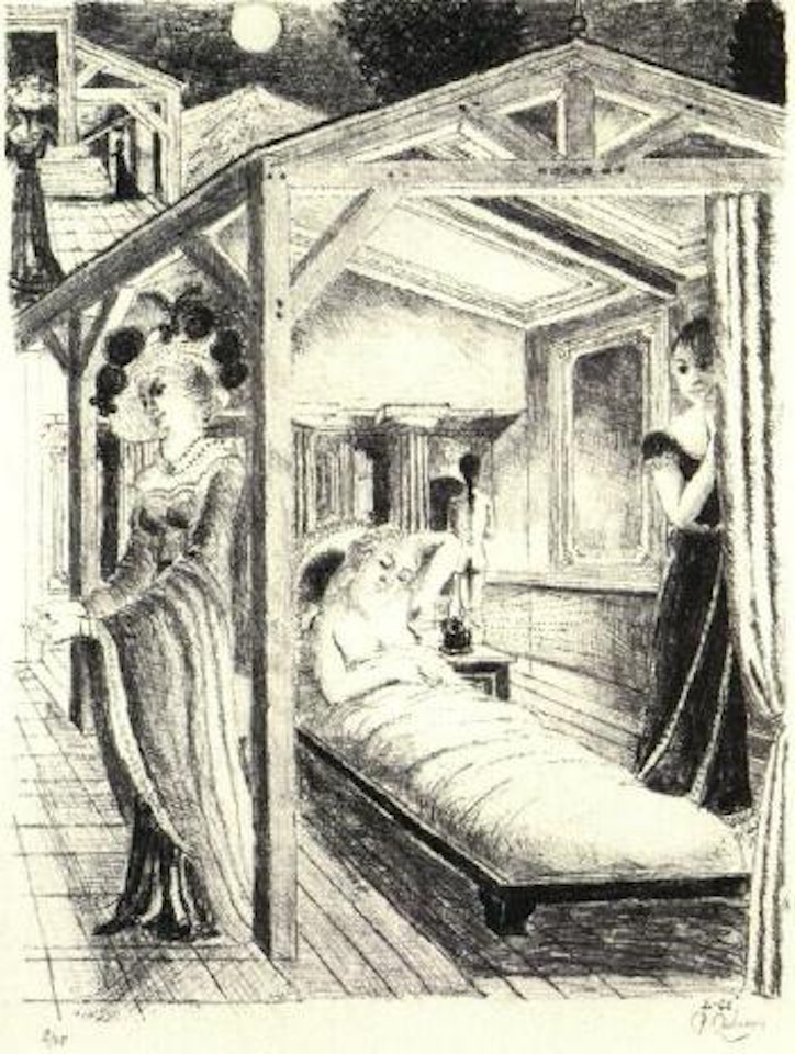 La mer est proche by Paul Delvaux