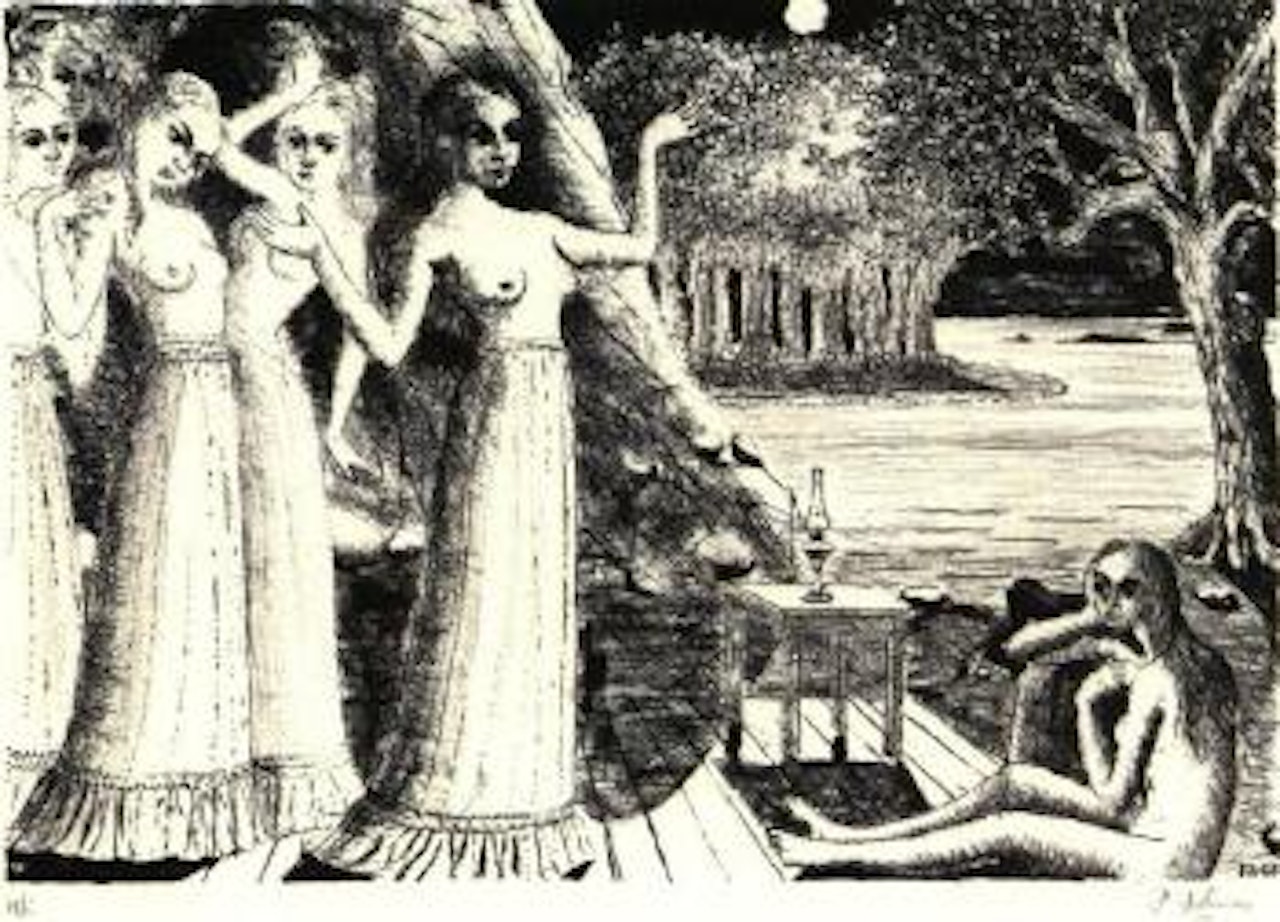 Le bout du monde by Paul Delvaux
