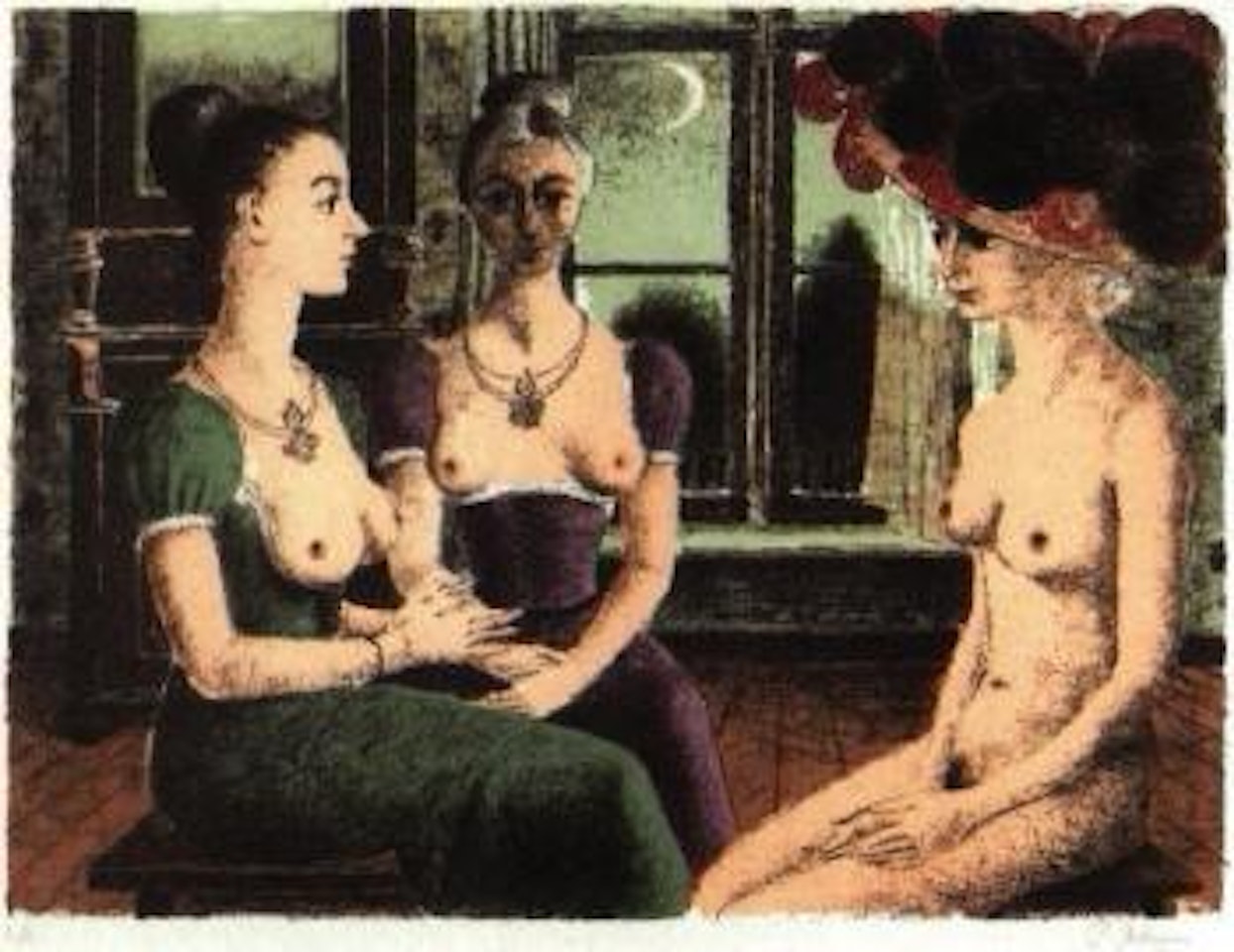 La fenetre by Paul Delvaux