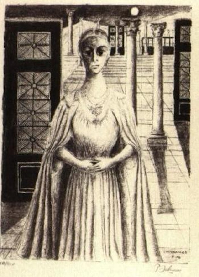 L'imperatrice by Paul Delvaux
