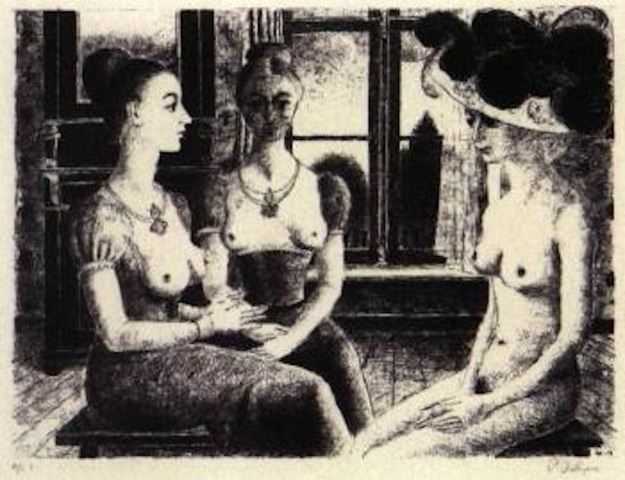 La fenetre by Paul Delvaux