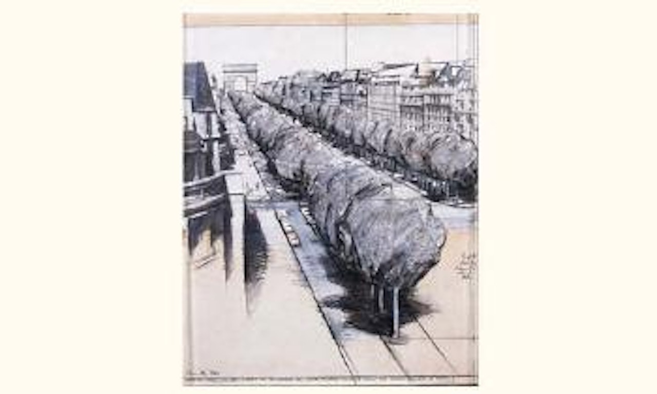 Wrapped trees by Christo