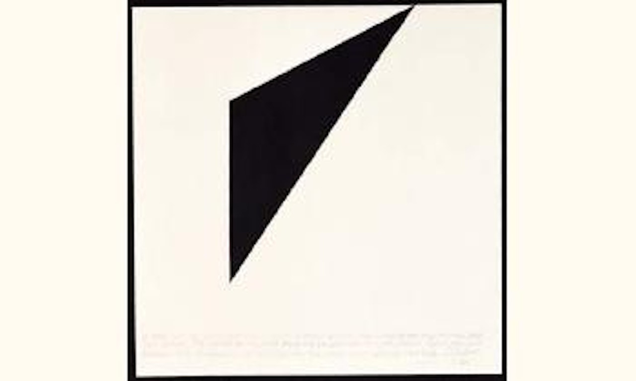A page with an area by Sol LeWitt
