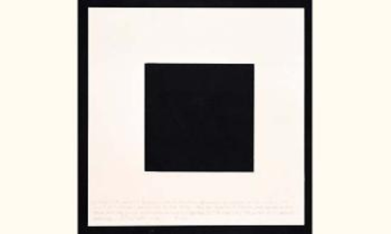A page with an area by Sol LeWitt