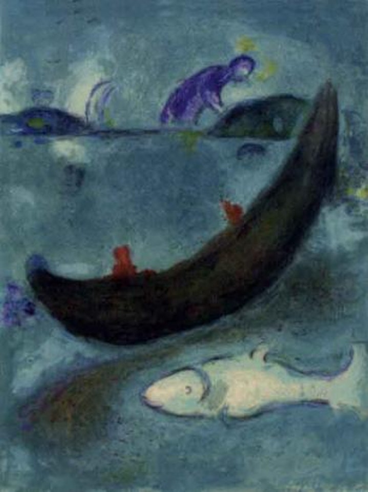 Dead dolphin and the three hundred dracmas by Marc Chagall