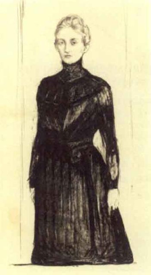 Mrs Marie Linde by Edvard Munch