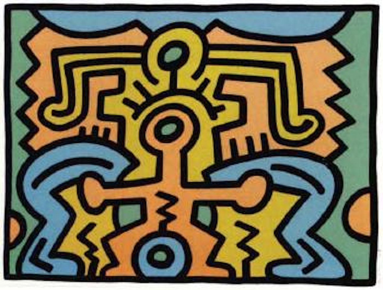 Growing by Keith Haring
