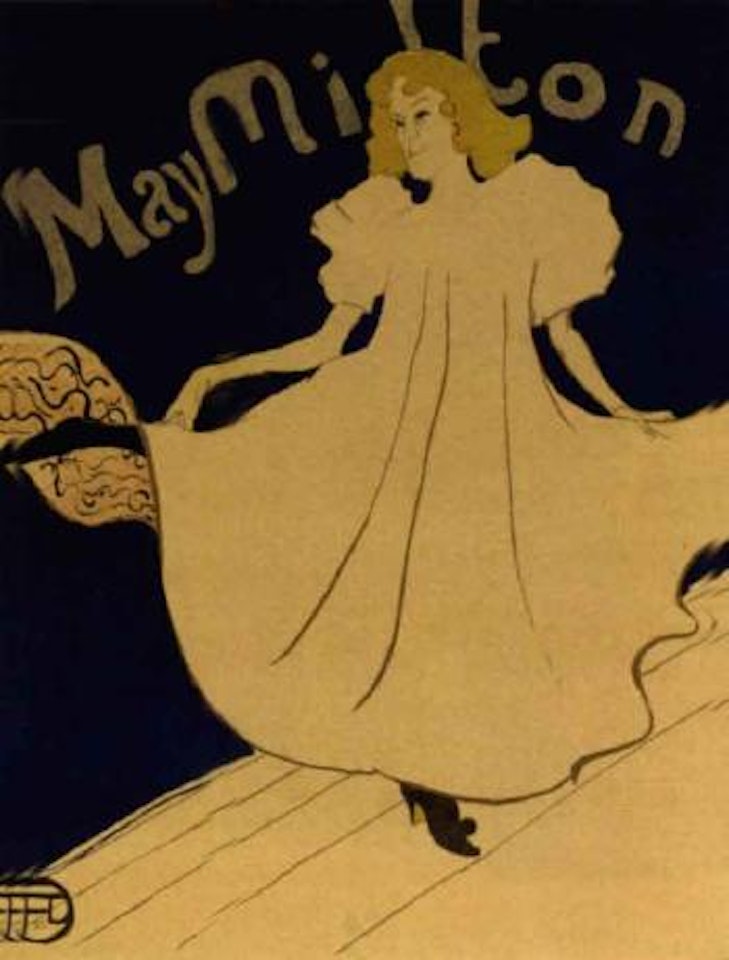 May Milton by Henri de Toulouse-Lautrec