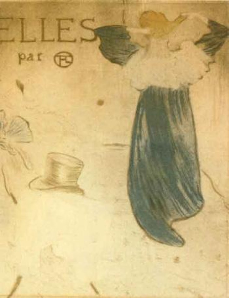 Frontispiece, from Elles by Henri de Toulouse-Lautrec
