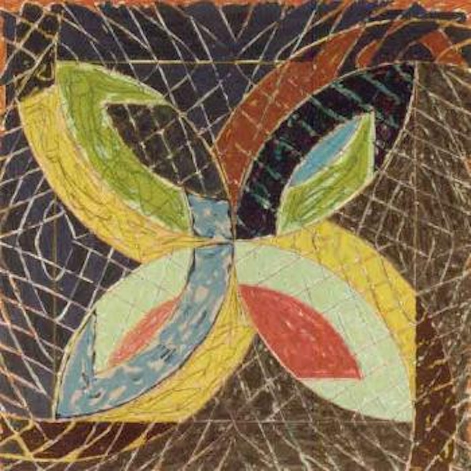 Pola Co-ordinates III, from Polar Co-ordinates for Ronnie Peterson by Frank Stella