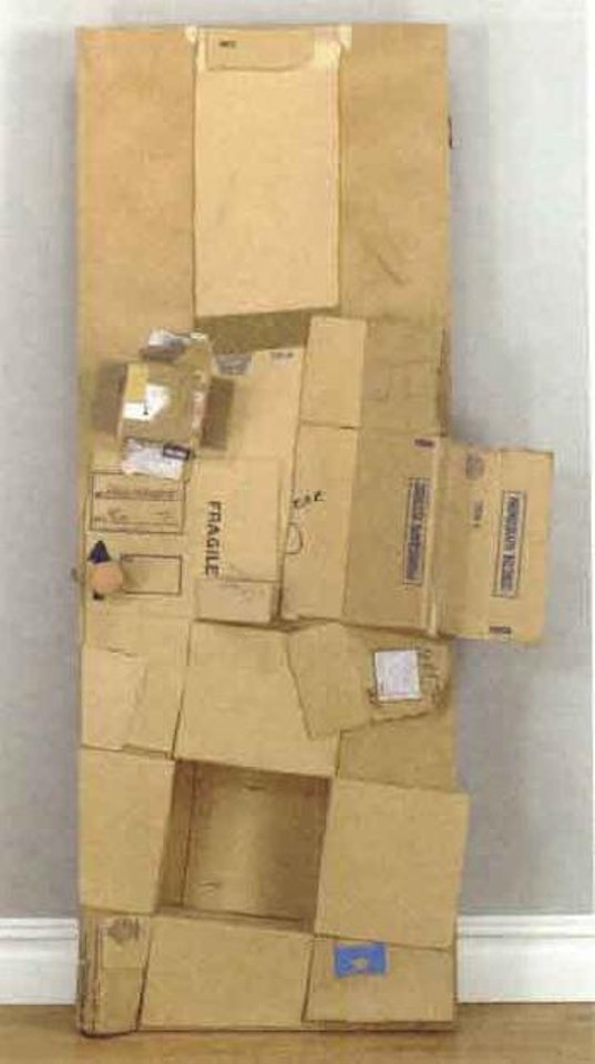 Cardbird door, from Cardbird Series by Robert Rauschenberg