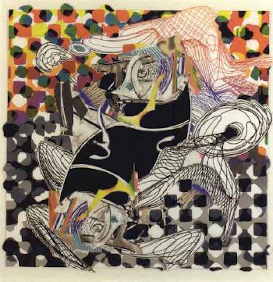 Pequod meets the Jeroboam, her story, from Moby Dick Deckle Edges by Frank Stella