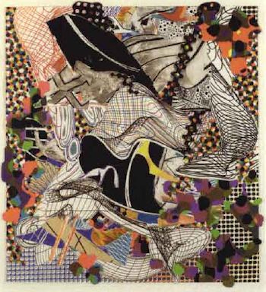 Whale-watch, from Moby Dick Deckle Edges by Frank Stella