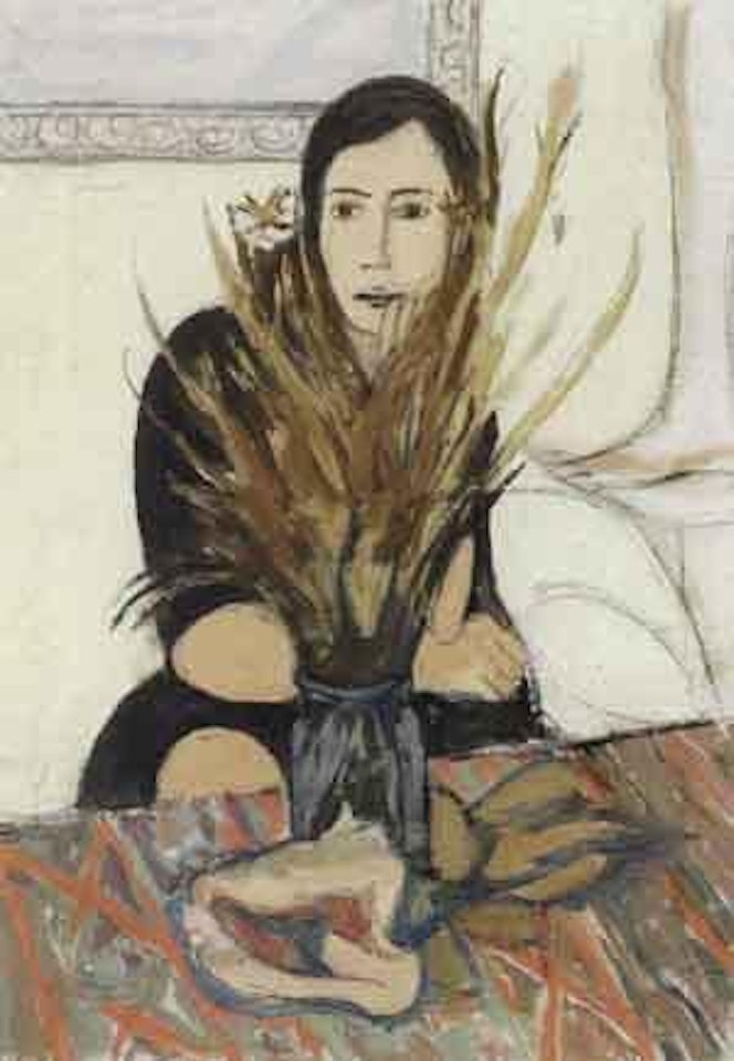 Figure with still life by Francesco Menzio