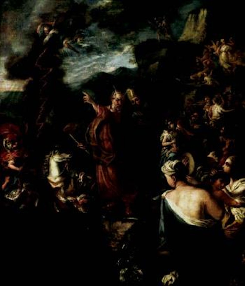 Crossing the Red Sea by Venetian School