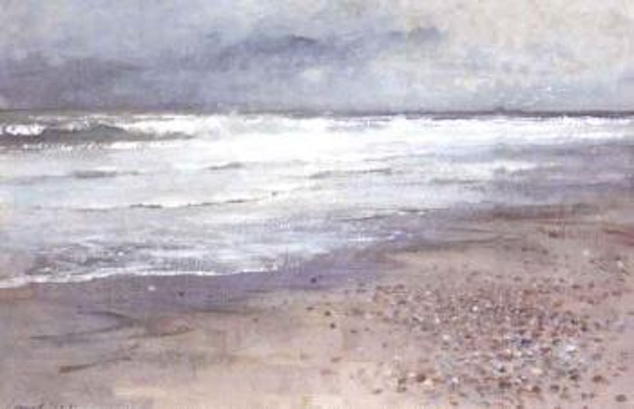 East coast surf by Edward Seago