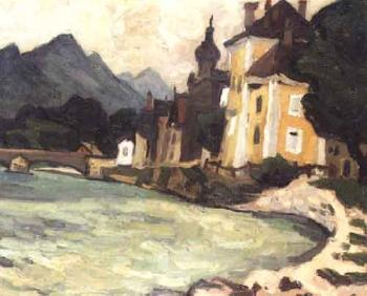 Rattenberg, Austria by Kyffin Williams